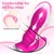 SuperLove Thrusting Wearable Panty Vibrator with App & Remote Control Pink