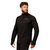 GymBeam Pulse 1/2 Zip Running Sweatshirt Black
