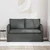 vidaXL Kavč Temno siva 195 x 82 x 85 cm Kovina