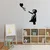 Wallity Zidna dekoracija Banksy 14, 105x85cm, Crna