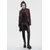 Ženski plašč DEVIL FASHION - Irregular - RED - CT21302