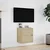 Zidni TV ormarić LED boja hrasta sonome 41x31x45 cm