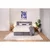 Siva boxspring postelja 180x200 cm Olia Bold Line – Bonami Selection