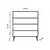 Hanah Home Komoda Multilux Hrast
