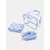 Sinsay - Kozmetička torba 3 pack Stitch - bledoplavo