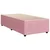 Vidaxl Box spring postelja z vzmetnico roza 90x190 cm žamet