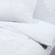 vidaXL Set posteljine za poplun bijela 225x220 cm pamučni