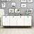 Hanah Home Elite 1612 Komoda, Belo-Braon