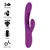 Intense Ateneo Rechargeable Multifunction Vibrator 7 Vibrations with Swinging Motion & Sucking Purple