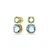 Uhani Swarovski CHROMA 5692492
