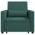 Sofa na razvlačenje Singl Tamnozelena 90 x 165 x 87 cm tkanina