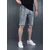 Denistar Muški šorts 100-2833, Regular, Sivi