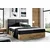 Boxspring postelja Wood2 - 160x200 cm