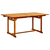 Vrtni blagovaonski stol (160 - 240)x100x75 cm od drva bagrema