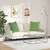 Jastučići za sofu 2 pcs Svijetlo zelena 60 x 60 cm