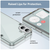 Hibriden ovitek Frame Shield za Nothing CMF Phone 1 - prozoren