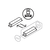 Globo 16047TC - LED stona lampa VIRINA LED/8W/230V