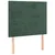 Vidaxl Box spring postelja z vzmetnico temno zelena 90x200 cm žamet