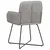 Trpezarijske stolice 2 pcs Baršun Svjetlosiva 59 x 56,5 x 86 cm