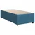 vidaXL vidaXL Box spring postelja z vzmetnico modra 100x200 cm žamet, (21310722)