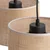 TK Lighting Viseča svetilka Jute 4597