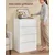 Songmics Predalnik 40x60x974 cm Bela