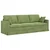Set sofe 2 pcs Svijetlo zelena 228 x 78 x 80 cm Baršun