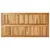 Vidaxl Barska miza Naravna 150 x 75 x 105 cm Trden tikov les