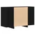 Kreveta Crni hrast 120 x 41 x 75 cm Konstruirano drvo