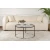 Hanah Home Sto za dnevnu sobu Aurum, 80x80x43cm, Crni