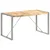 Vidaxl Jedilna miza 140x70x75 cm trden robusten mangov les