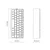 B.O.W Tastatura, Bluetooth, Srebrna