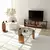 HANAH HOME TV polica Surf Chesnut Fume