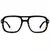 Dsquared2 D20087 WR7 ONE SIZE (53) Črna/Kristalna