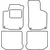 Textile car mats Seat Leon 2000-2003