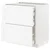 METOD / MAXIMERA Pod.orm.2front/2dnj/1srd/1vis.fiok, bela Enköping/bela im. drveta, 80x60 cm
