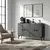 HANAH HOME Komoda Pella 120 Anthracite