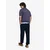 Desigual Pulover temno modra/rjava