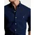 Polo Ralph Lauren Srajca 710928254001 Mornarsko modra Slim Fit