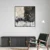 Canvas Slika na platnu Crno beli svet, 50x50cm, Sa ramom, Crni