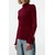 Trendyol Milla ženski duks Twoaw24Kz00309, burgundac-bordo