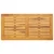 Gornji dio stola Prirodna nafta 90 x 45 x 2 cm