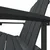 Vidaxl Vrtni stol Adirondack HDPE antraciten
