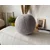 Aberto Design Ukrasni jastuk Teddy Top 25, 25x25x25 cm, Sivi