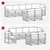 Set vanjskih sofa 8 pcs Bijela i svjetlosiva