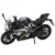 LEAN TOYS Motocikel športni kovinski, črn, 250 SR, 1:12