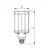 Philips - trueforce led hpl nd 42 125w 220v 840 e27