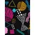 Tapeta moderen Memphis vzorec - 196x270