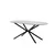 Hanah Home Trpezarijski sto Aura-3013, 180x90x79 cm, Svetlosivi