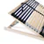 Vidaxl Letveno dno za posteljo 42 letvic 7 con 120x200 cm